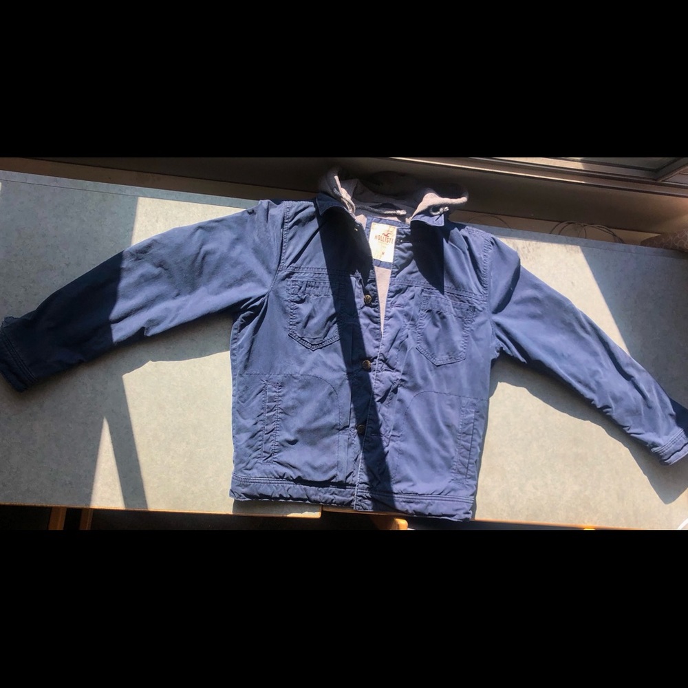 Hollister Jacket with hoodie.